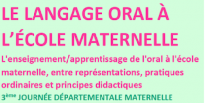 3ème journée départementale maternelle 2021-2022